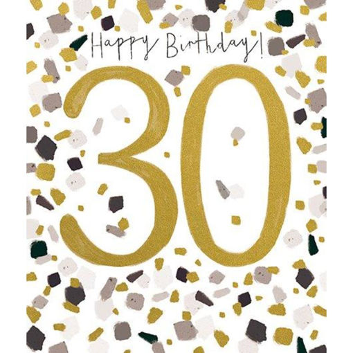 Picture of HAPPY BIRTHDAY 30 CARD